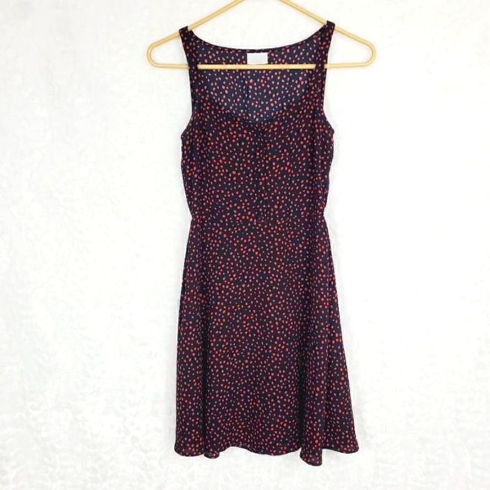 Abound summer dress Size XXS black red